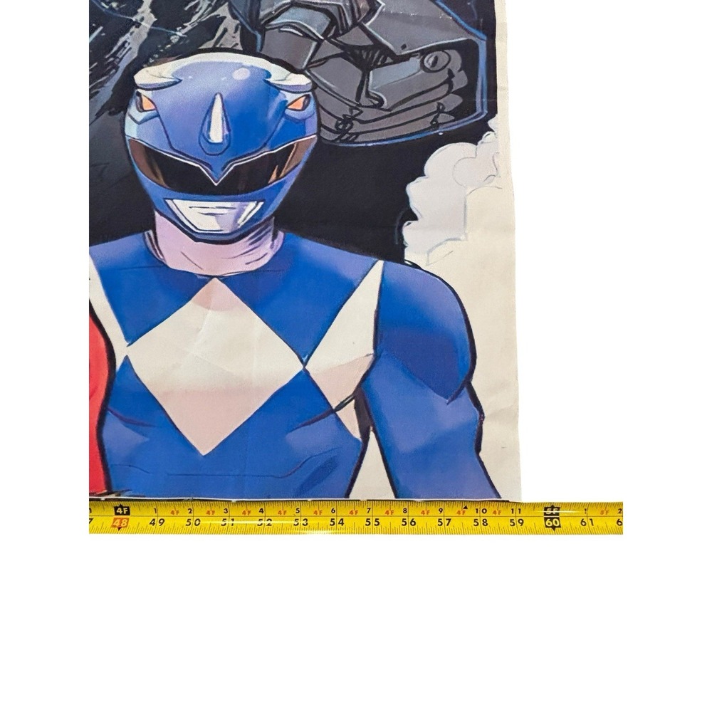Power rangers nylon wall‎ hanging oarty decor 59x35 - Picture 5 of 6